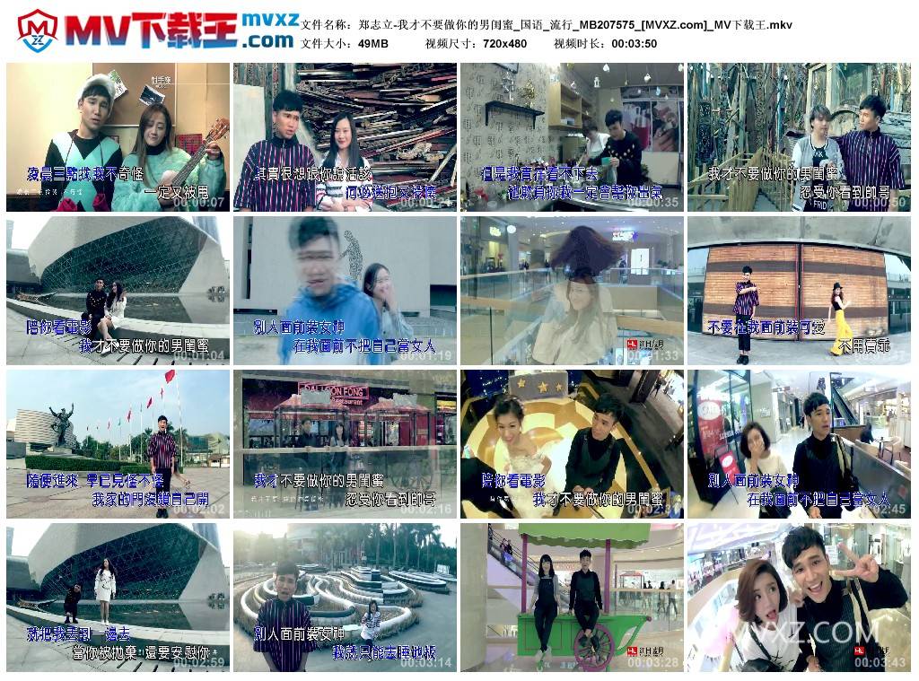 郑志立-我才不要做你的男闺蜜_国语_流行_MB207575